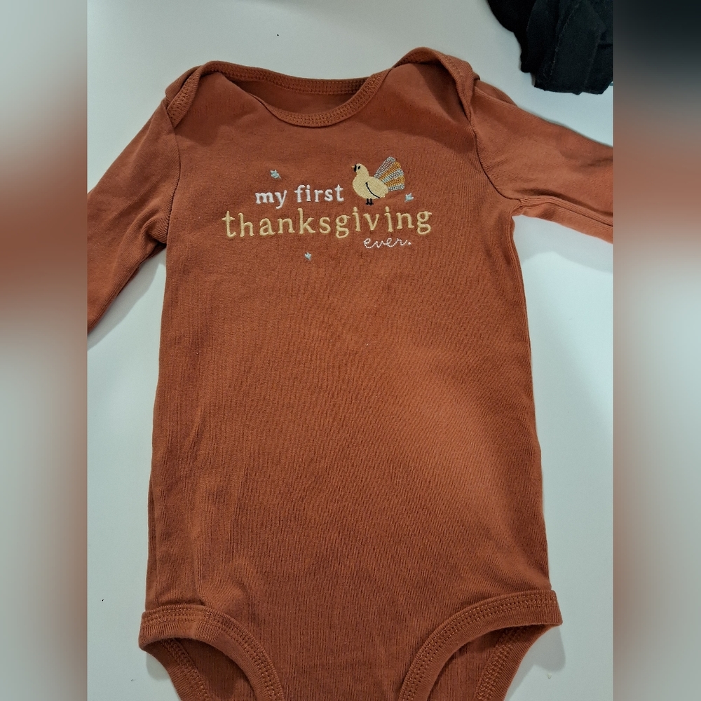 Thanksgiving onesie